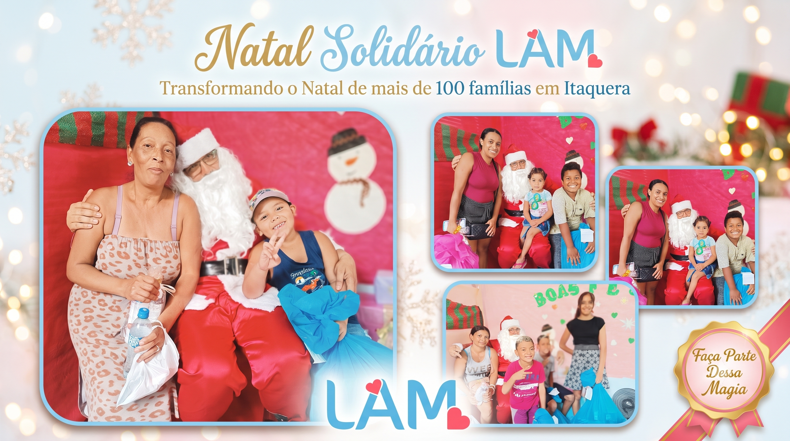 Natal Solidário Lar Assistencial Matilde - Momentos de Alegria e União em Itaquera